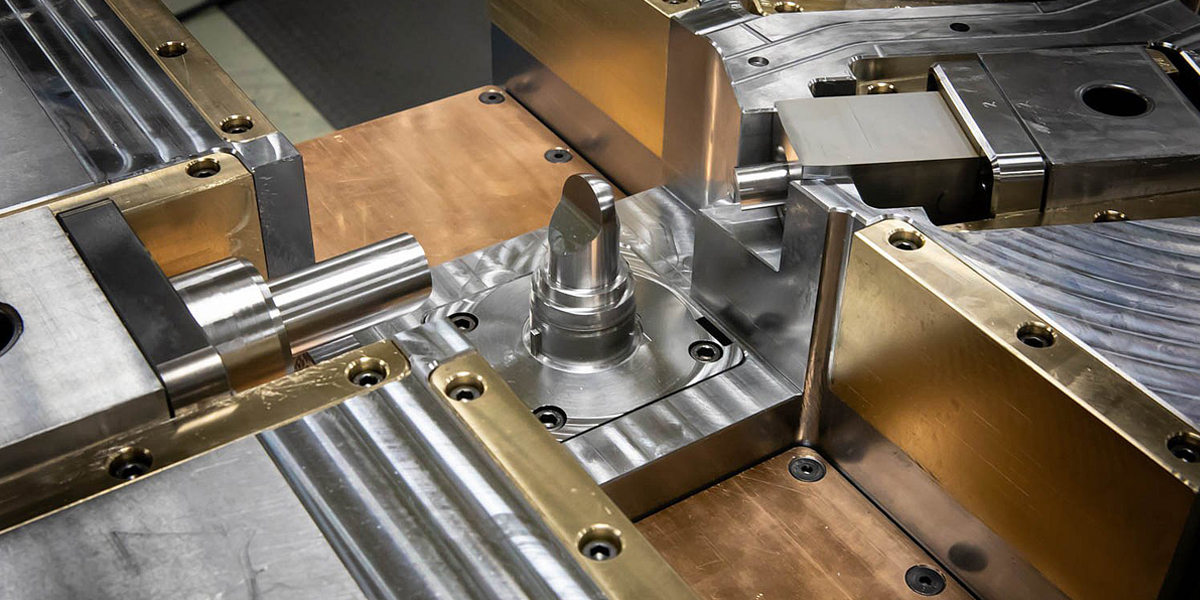 Application of injection mold tooling