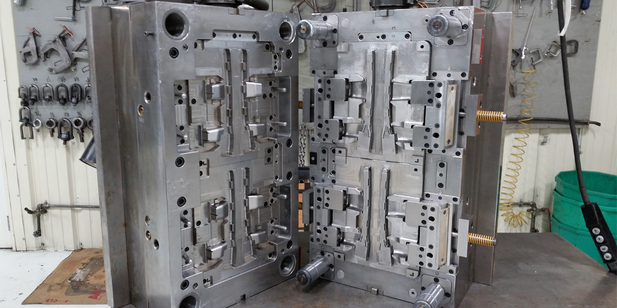 Application of injection mold tooling