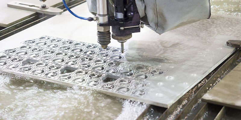 The precision of waterjet cutting in sheet metal fabrication